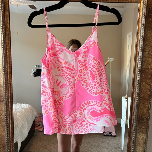 Lilly Pulitzer elephant print tank top - Picture 6 of 6